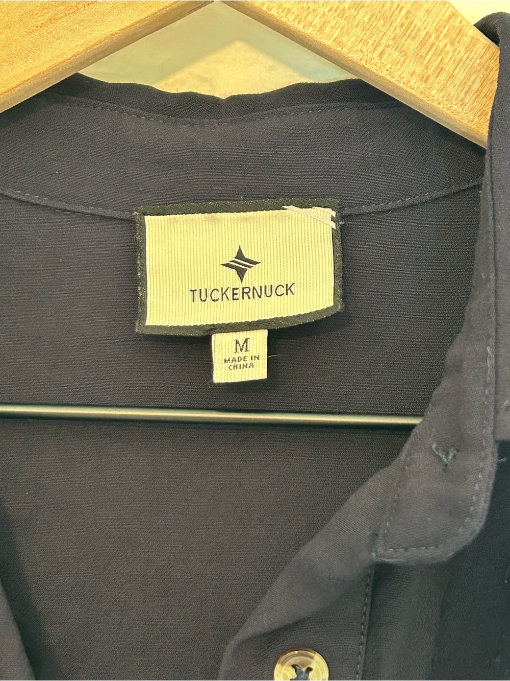 Tuckernuck Navy Maxi Dress Belted Tie Waist Pockets| Classy Academia Preppy| M - Picture 4 of 9